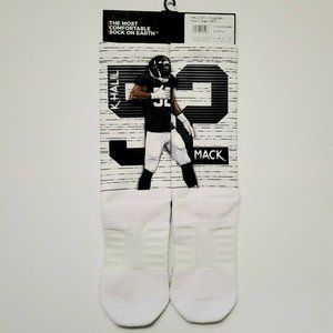 Chicago Bears #52 Khalil Mack Athletic Comfortable Socks NFLPA Size M/L  NWT.